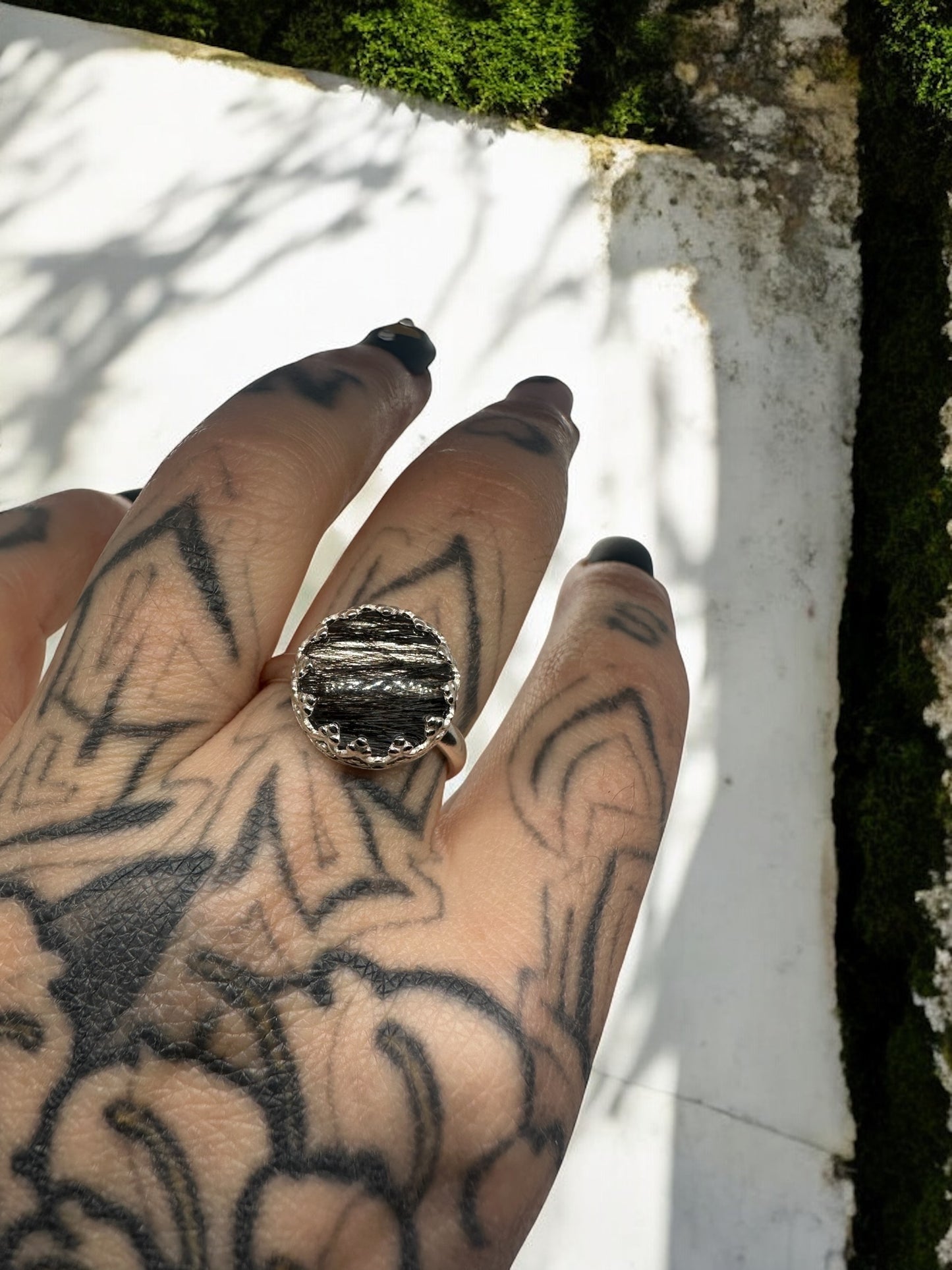 Custom memorial ring