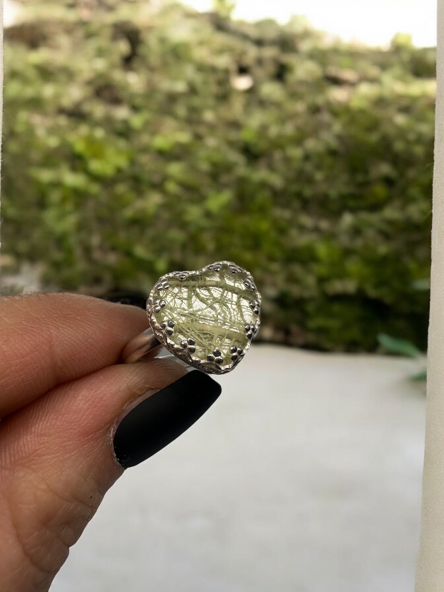 Custom memorial ring
