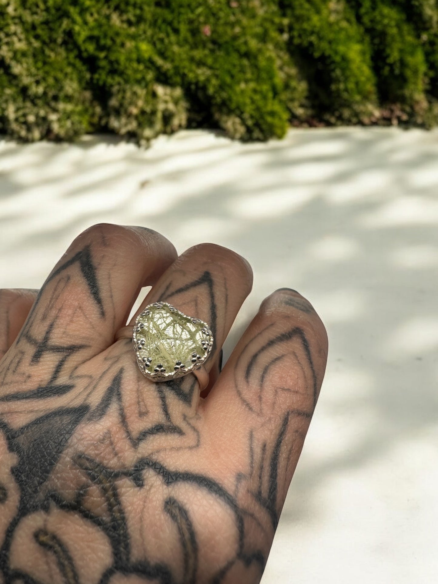 Custom memorial ring