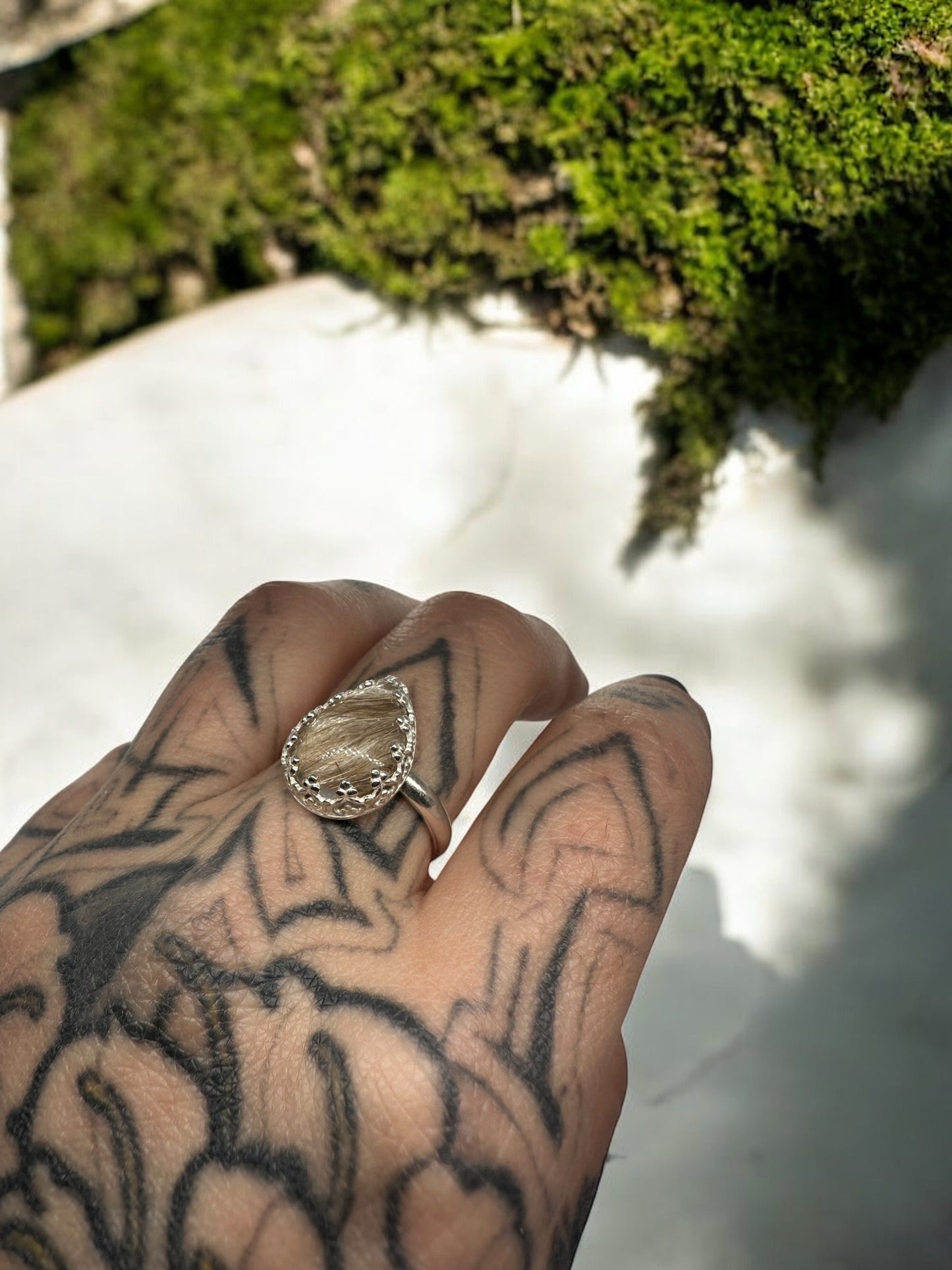 Custom memorial ring